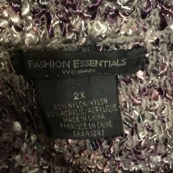 Plus Size Fashion Essentials Cowel Neck Sweater - Picture 3 of 3